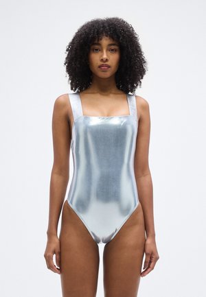 SWIMSUIT - Badedragt - silver-coloured