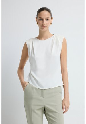 SLEEVELESS - Top - ecru