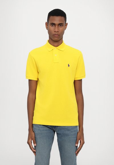 Polo Ralph Lauren THE ICONIC MESH POLO SHIRT - Bluză polo - lemon rind