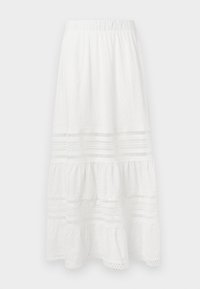 YASCARMEN LONG SKIRT - Jupe longue - star white