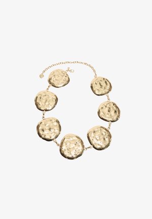 Stradivarius, LARGE CIRCLE METAL BELT - Ceinture - gold-coloured