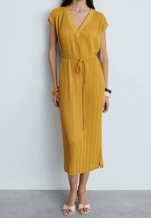 Mango, Robe de jour - mustard yellow