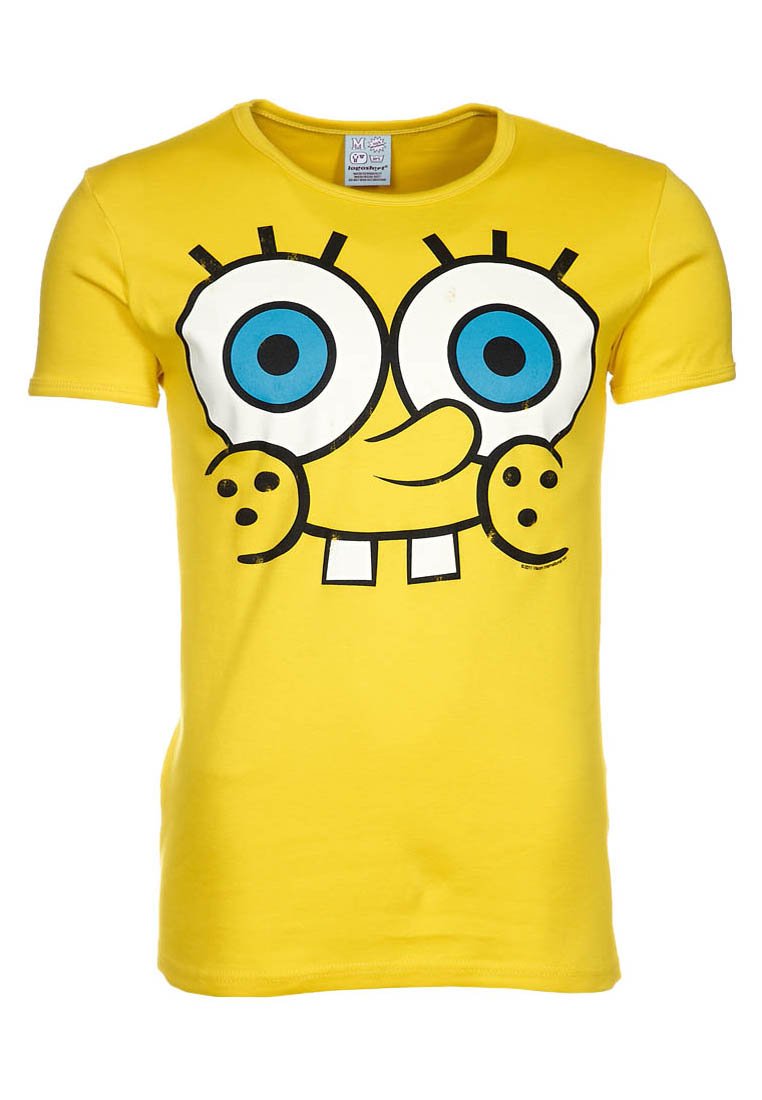 Bob L'éponge - Tee Shirt Oversize Classic Jaune
