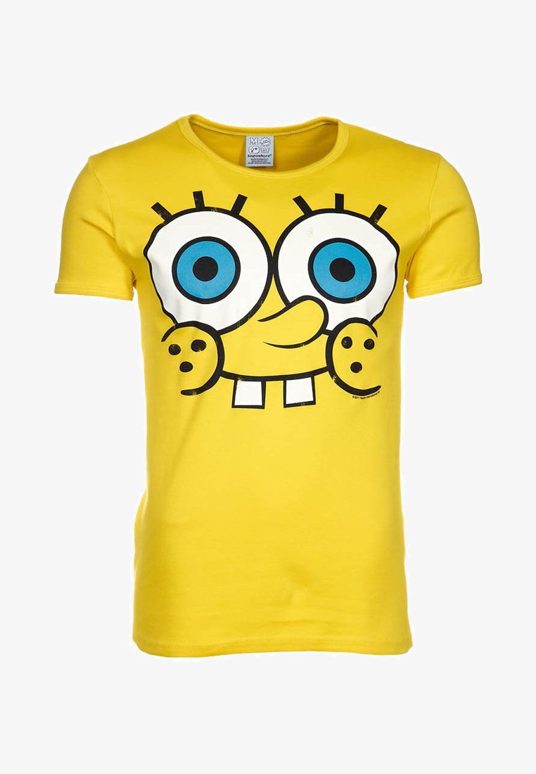 Bob L'éponge - Tee Shirt Oversize Classic Jaune Bob L'éponge - Tee Shirt Oversize Classic Jaune