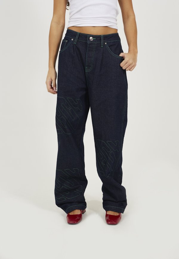 UNISEX - Loose Jeans - raw indigo