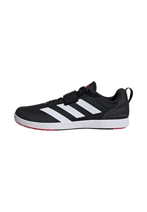 THE TOTAL WEIGHTLIFTING - Training shoe - core black   cloud white   pure ruby