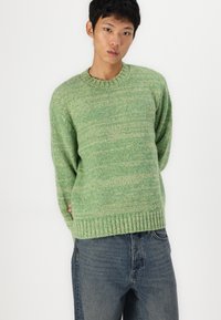 Jack & Jones JORWINTER SPACE - Pullover - lima bean green