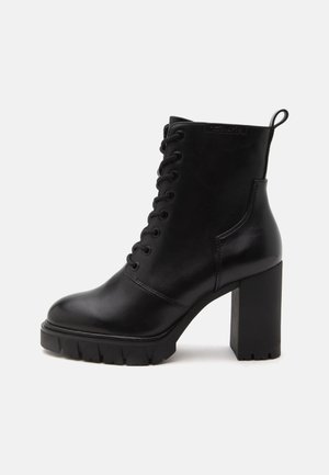 Tamaris, Schnürstiefelette - black