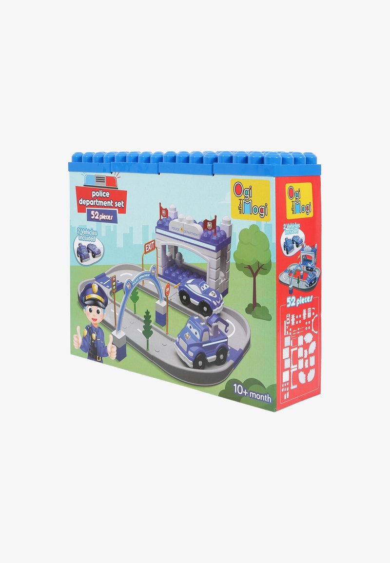 Biggdesign OGI MOGI POLICE CAR SET 52 PIECES - Toy car - multicolored