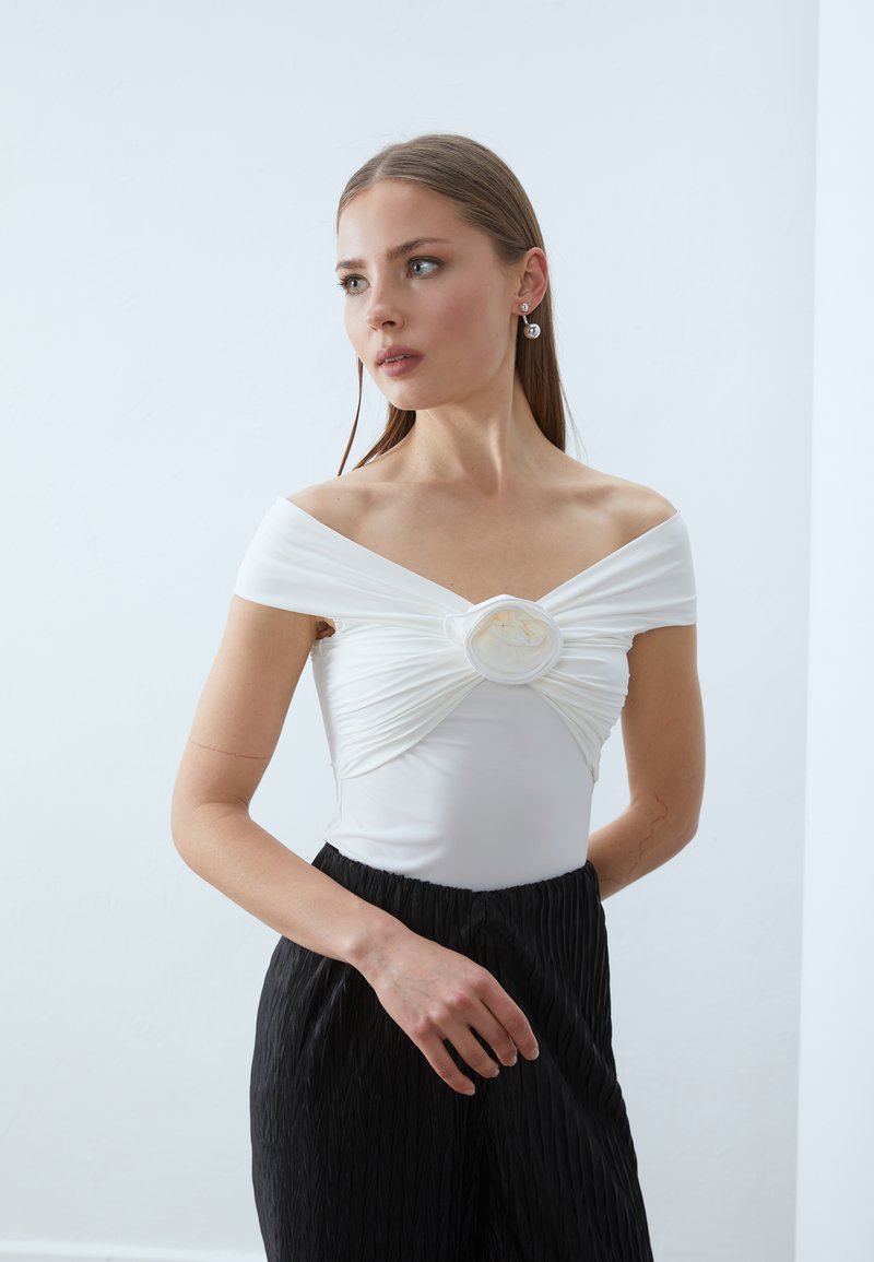 Anna Field Printtipaita - off-white