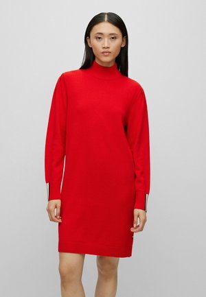 FUENTA - Jumper dress - red twelve