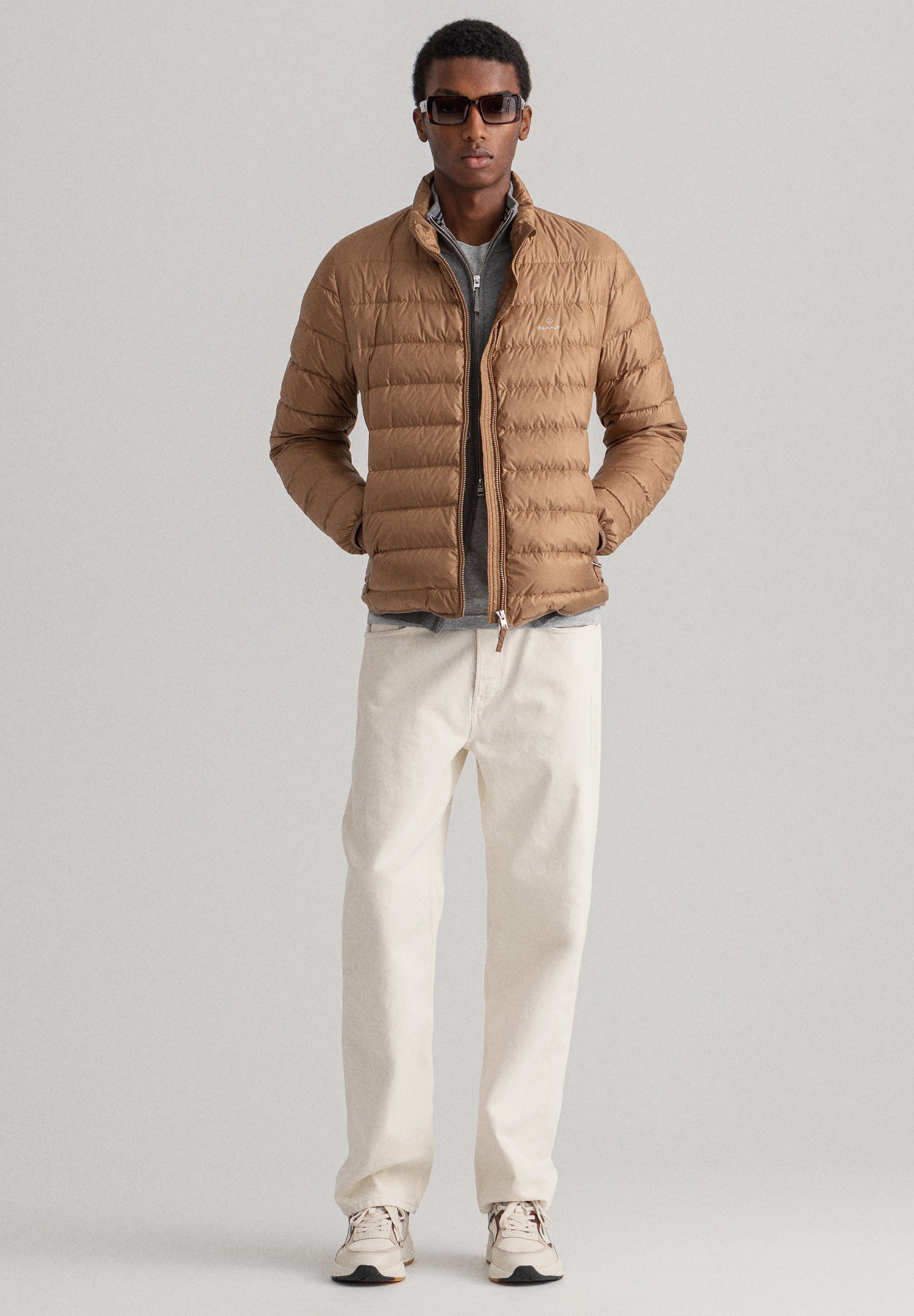Down jacket - roasted walnut 