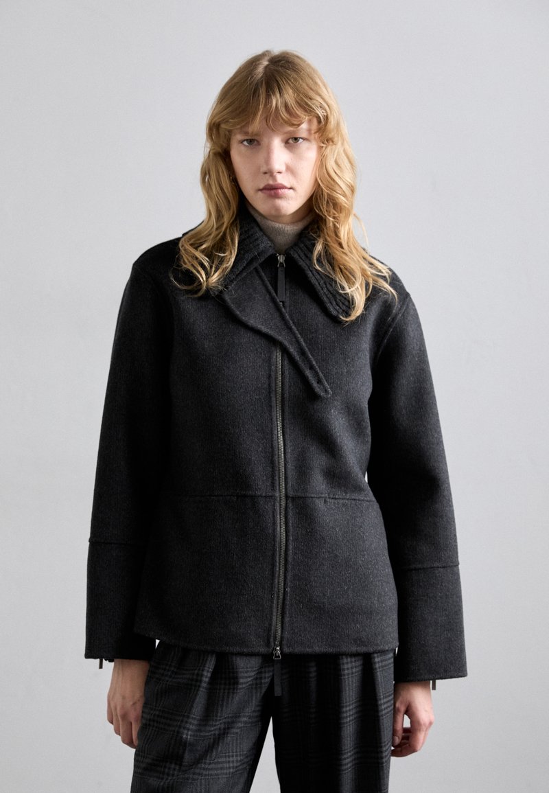 Proenza Schouler White Label POPPY - Light jacket - dark grey melange