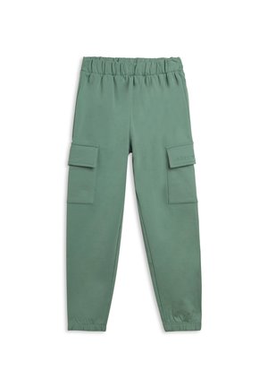 CON TASCHE CARGO  IN ELASTICIZZATO - Pantalones cargo - grey