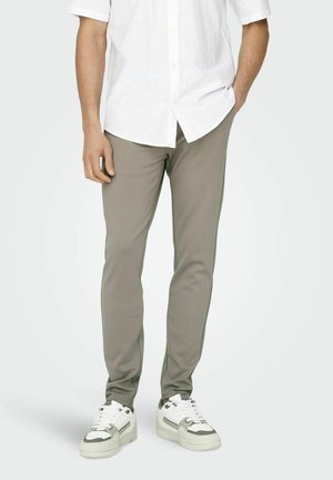 ONSMARK SLIM PANT - Nohavice chinos - vintage khaki