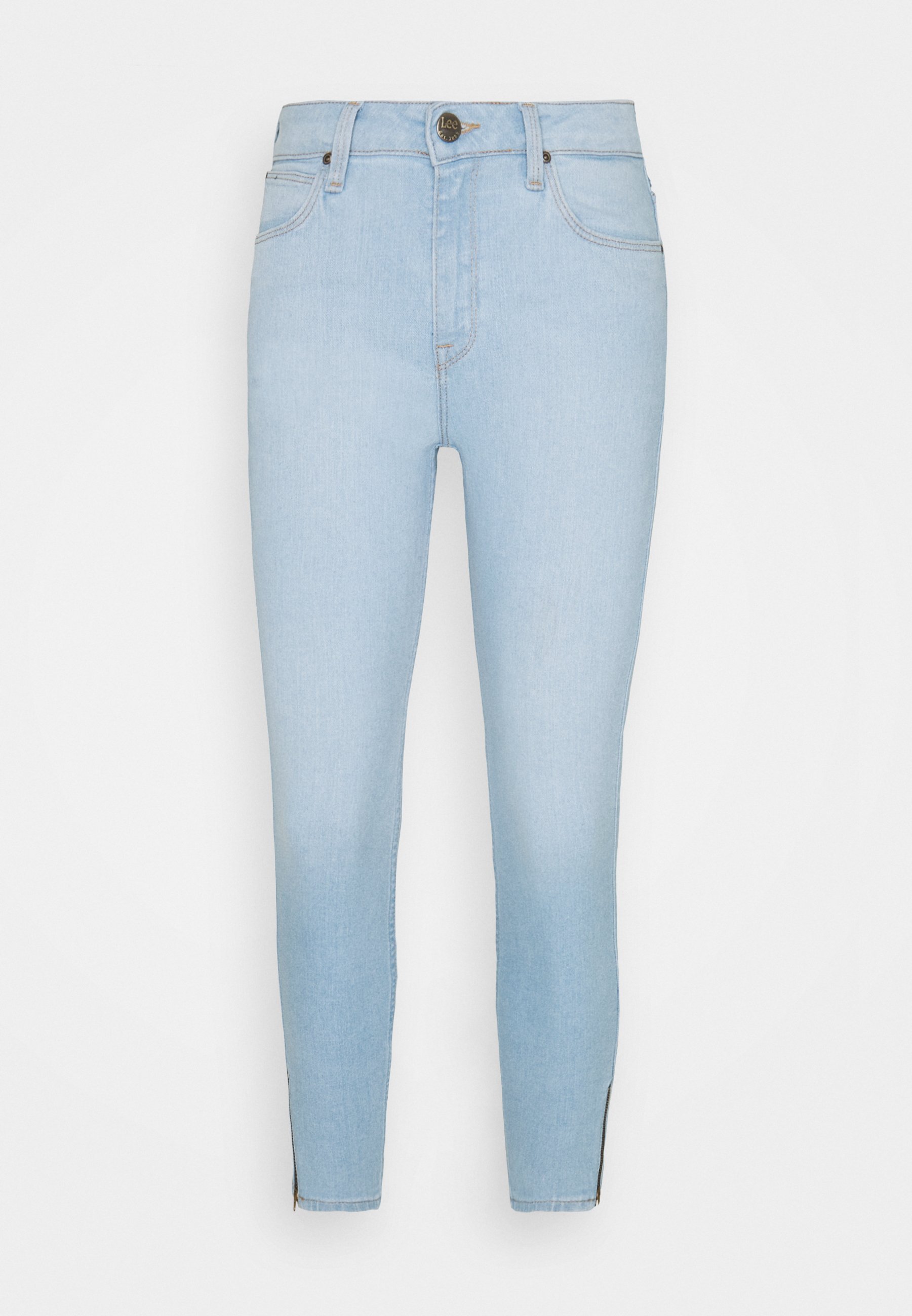 Lee SCARLETT HIGH ZIP - Jeans Skinny Fit - vintage light/celeste -  Zalando.it
