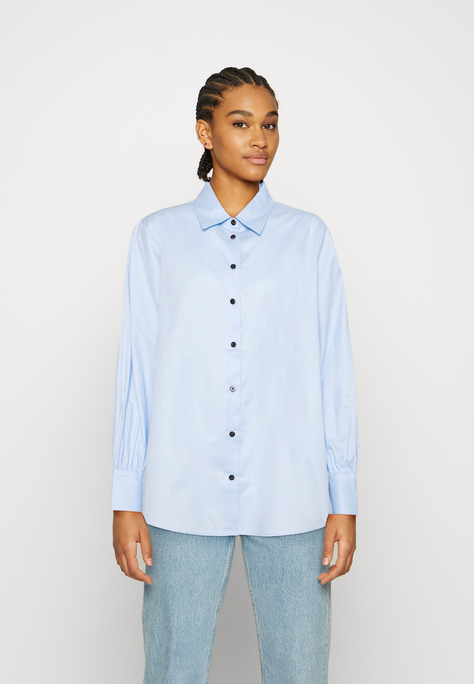 cheap oversized button down shirt