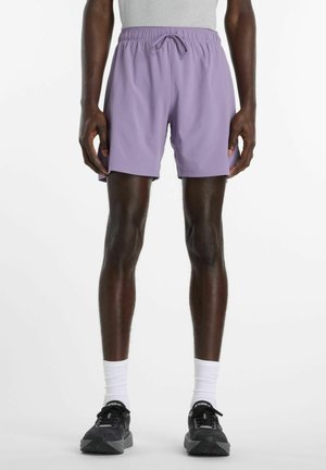 New Balance RC SHORT 7" - Korte sportsbukser - candied violet slate grey