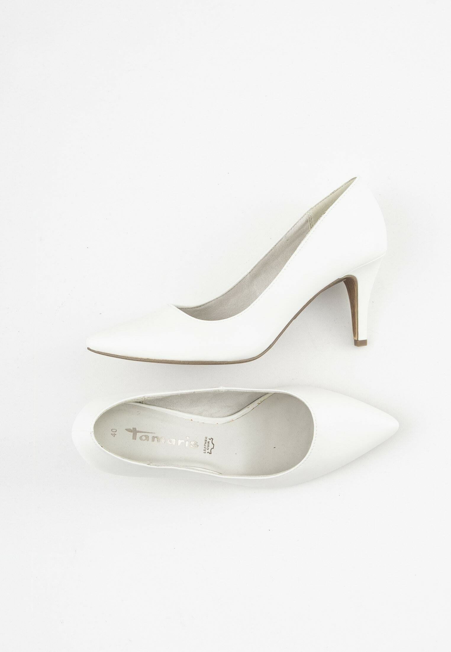 Tamaris Klassieke pumps - white/wit - Zalando.nl