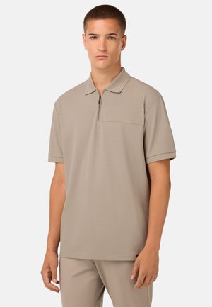 COOL HALF-ZIP - Poloshirt - taupe