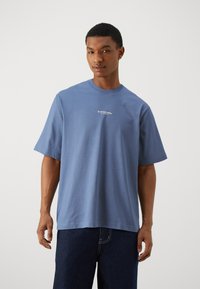 G-STAR CENTER CHEST BOXY - T-shirt basic - vintage indigo