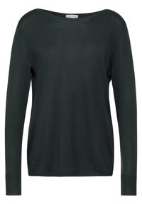 Street One Strickpullover - mottled green