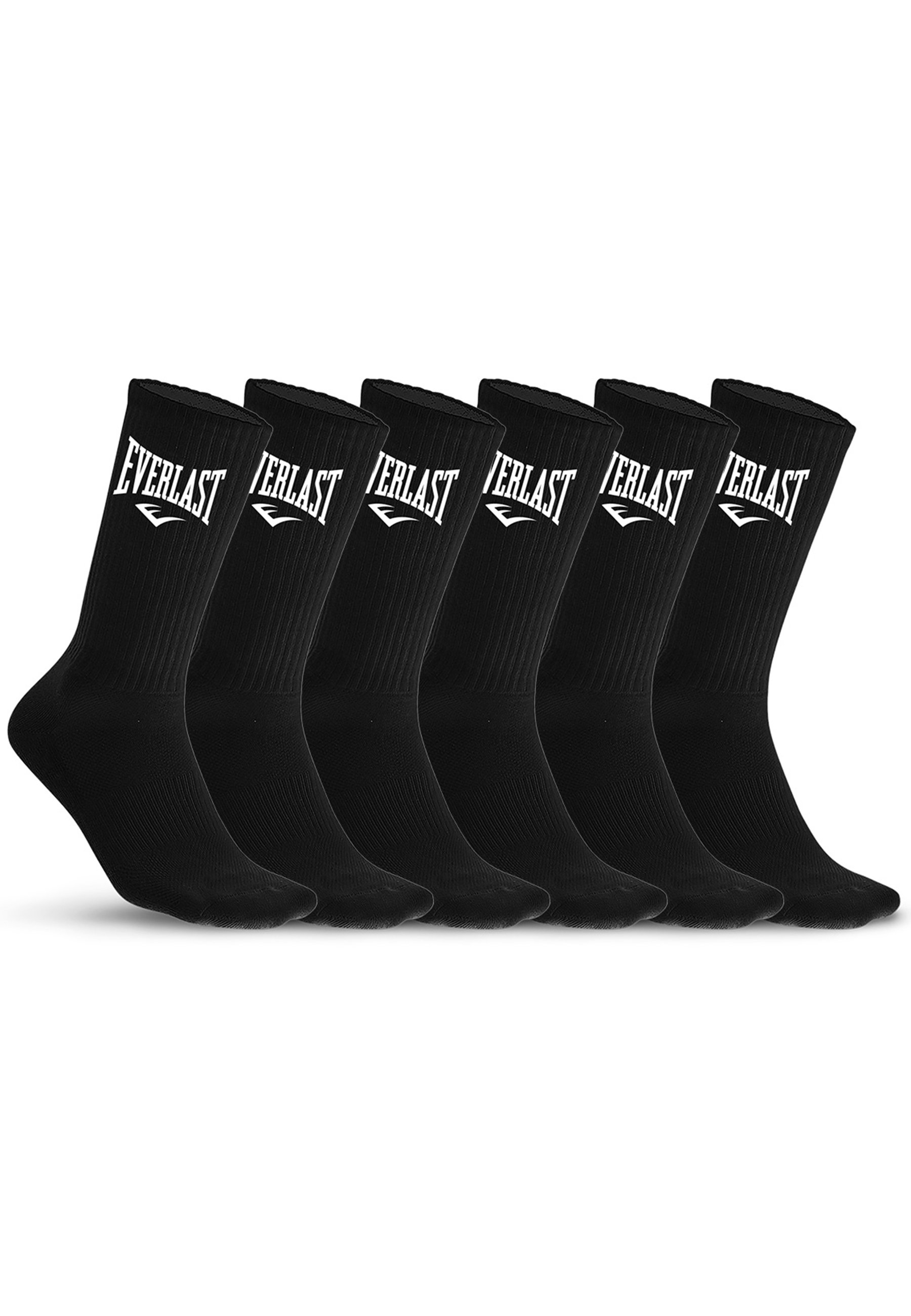Everlast 6PACK - Sokken - black/zwart - Zalando.nl