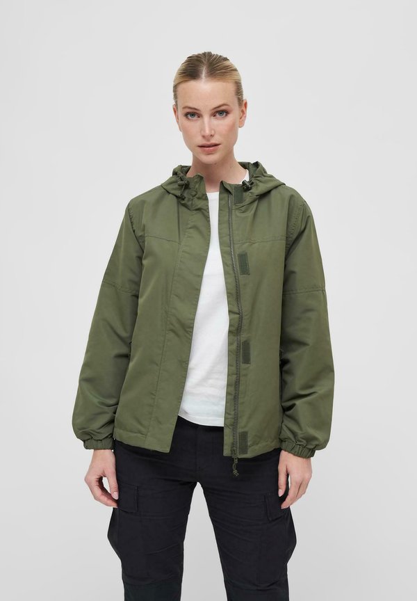 WINDBREAKER FRONTZIP - Leichte Jacke - olive