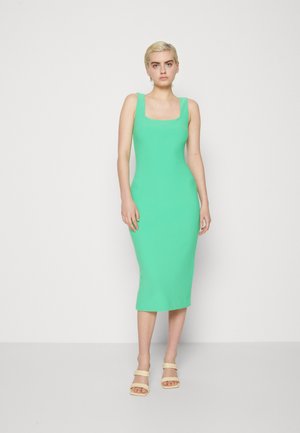 Forever New RITA SQUARE NECK BODYCON MIDI - Φόρεμα από ζέρσεϊ - green