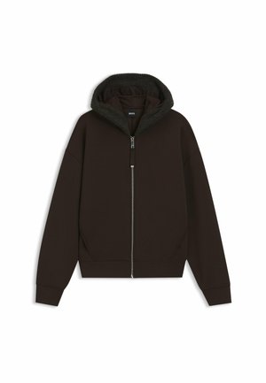 BOSS, Sweatjacke - brown
