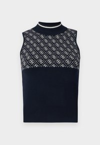 LISE - Maglione - smart blue/cream