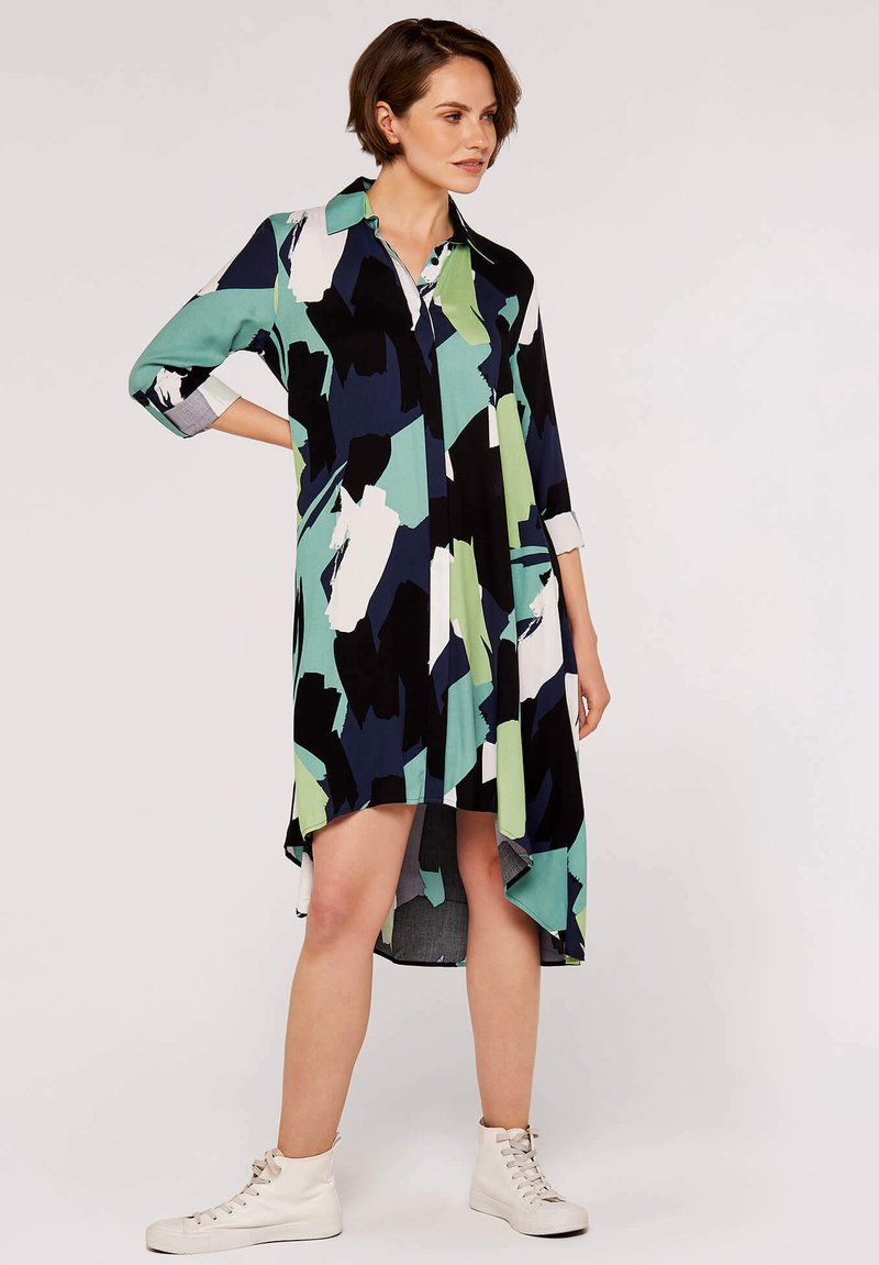 Apricot Blousejurk blauw