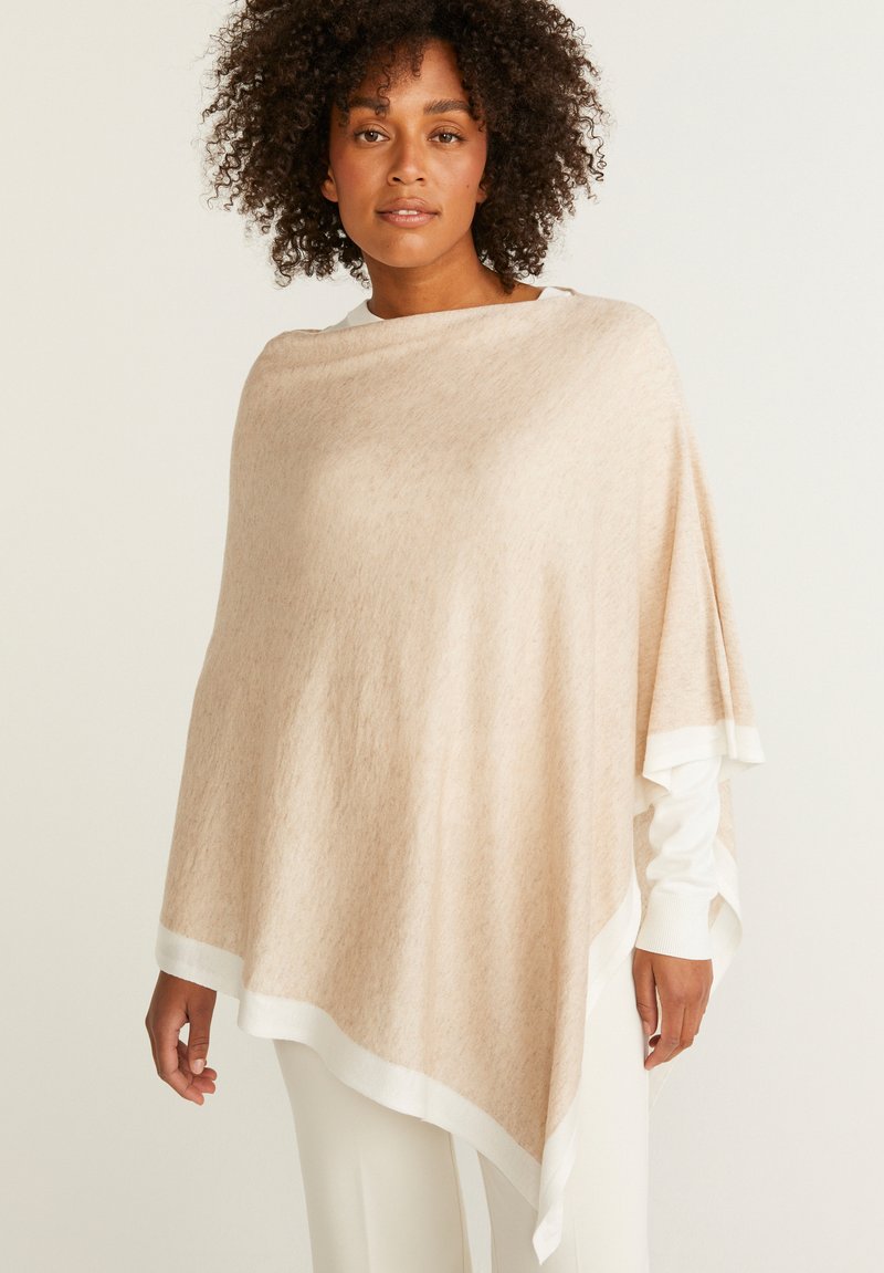 STOCKH LM JANNA - Poncho - beige melange