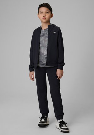 4F, Sweat zippé - deep black