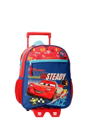 Disney, DISNEY DISNEY CARS LETS RACE BACKPACK ADAP TROLLEY 33CM MALE RED  - Trolley - red