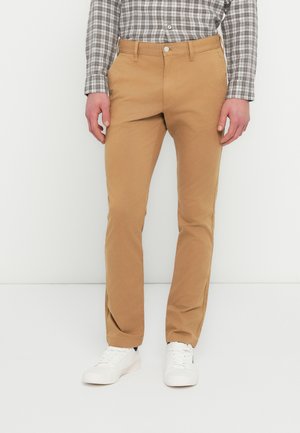 SCANTON PANT - Vászonnadrágok - dark dune