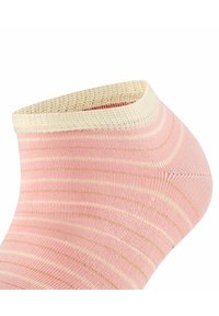 FALKE STRIPE SHIMMER - Socken - blossom