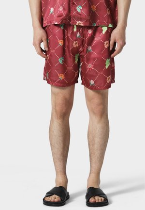 FRUIT MONOGRAM   - Shortsit - burgundy