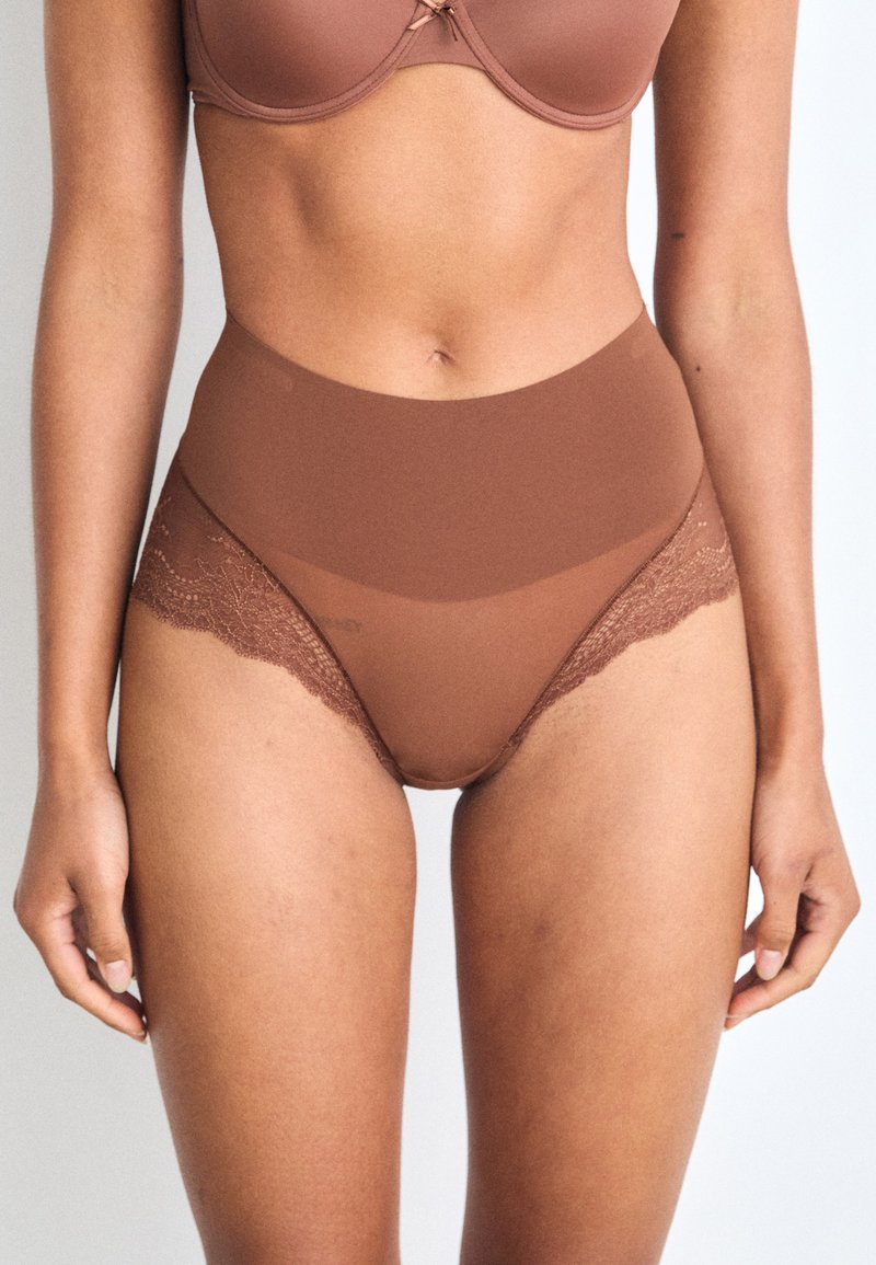 Spanx SPANXSUPERSMOOTH™ UNDIE-TECTABLE® LACE HI-HIPSTER - Underbukse - hickory