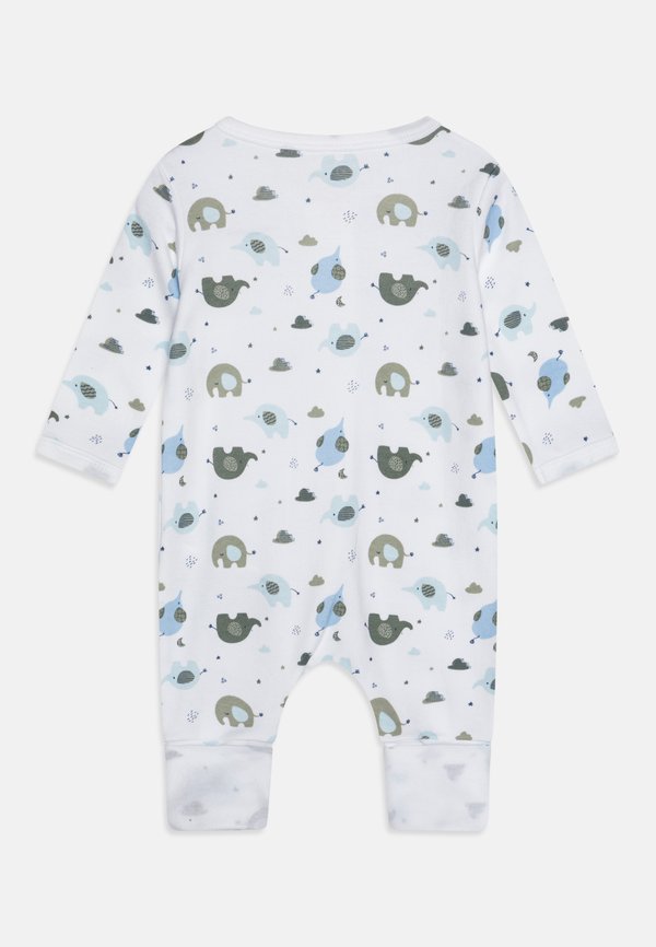 NBMNIGHTSUIT ZIP ELEPHANT 2 PACK - Pyjamas2