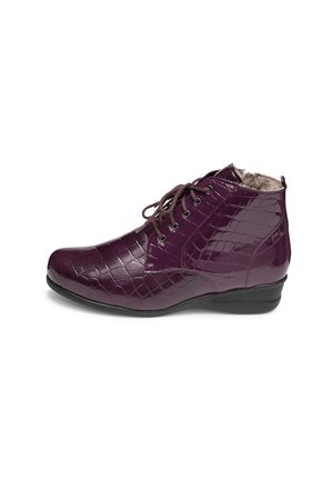 Ankle boots - aubergine