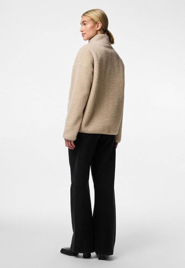 PCSADIA JACKET - Fleece jacket - silver gray4