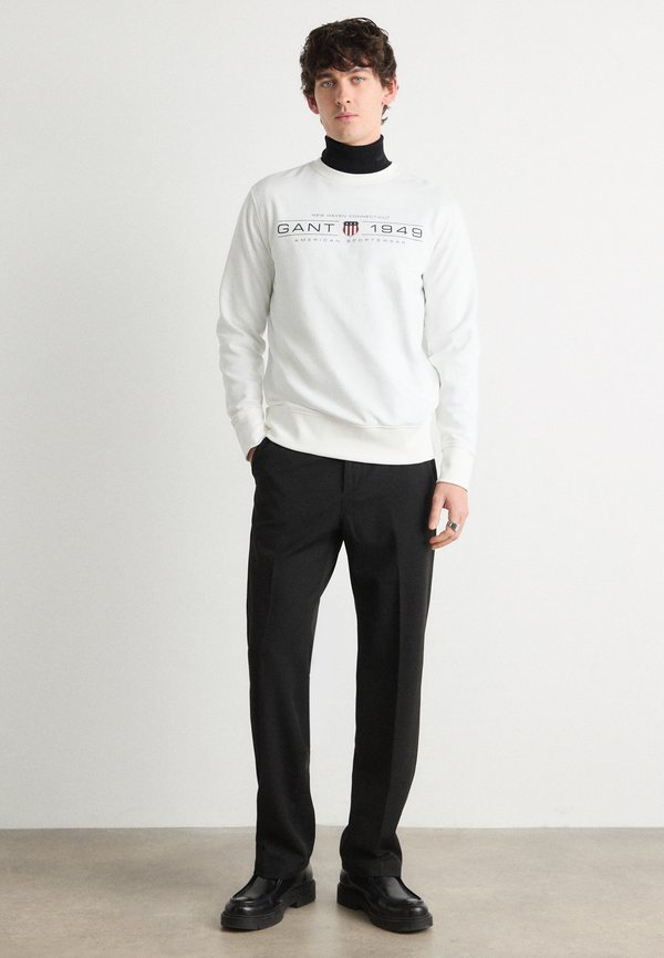 GRAPHIC C NECK - Sweatshirt - eggshell4