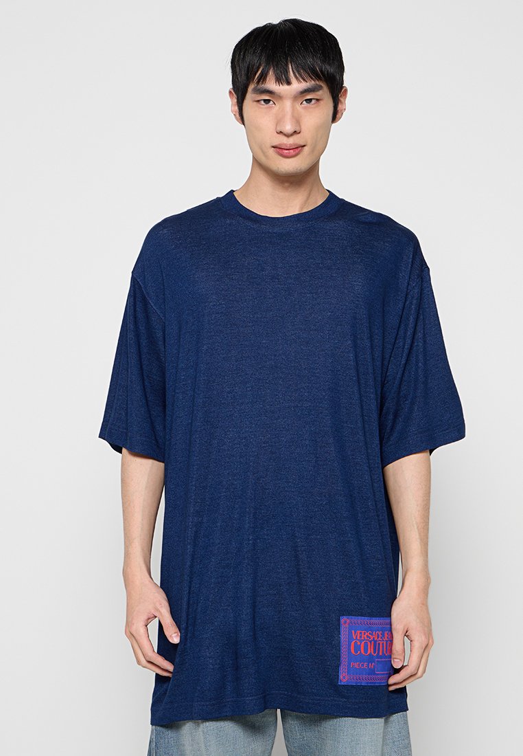 Versace Jeans Couture T-shirt basic donkerblauw