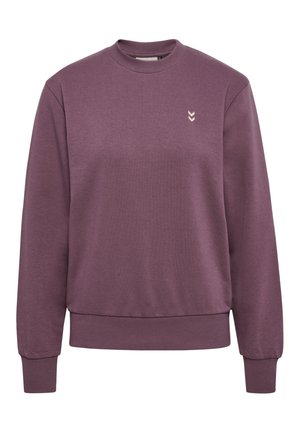 Hummel HUMMEL HMLPULSE W SWEAT CREWNECK - Sweatshirt - black plum