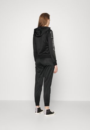 SET - Mikina na zip - black/gold-coloured