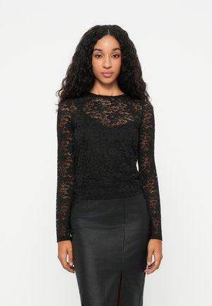 VMKANYA O NECK SHORT - T-shirt à manches longues - black