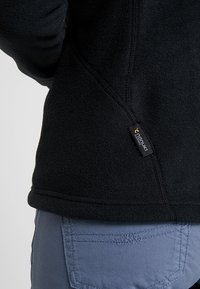 Jack Wolfskin Fleecejacka - black