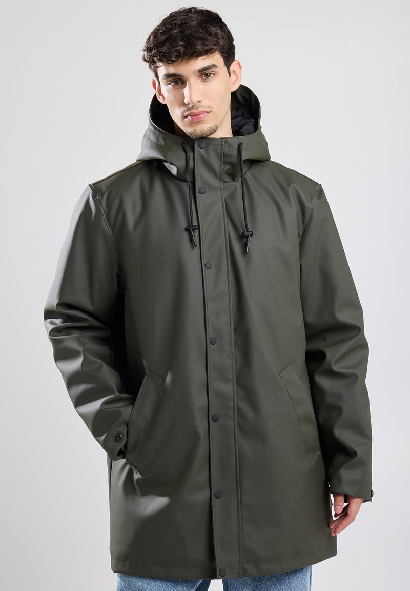 America Today REGEN  PADDED - Waterproof jacket - dark army