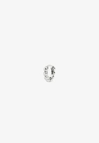 SINGULARU - Orecchino Singolo Cerchio Klein Spark M. Argento Sterling 925 con Placcatura Rodio e Zircone. Chiusura Click/Congo. Gioielli da Donna SINGULARU - Orecchino Singolo Cerchio Klein Spark M. Argento Sterling 925 con Placcatura Rodio e Zircone. Chiusura Click/Congo. Gioielli da Donna